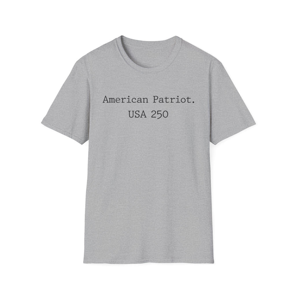 American Patriot 250 Typographic Vintage Gym T-Shirt