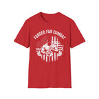 Forged for Combat Club Gym Vintage Retro Gym T-Shirt