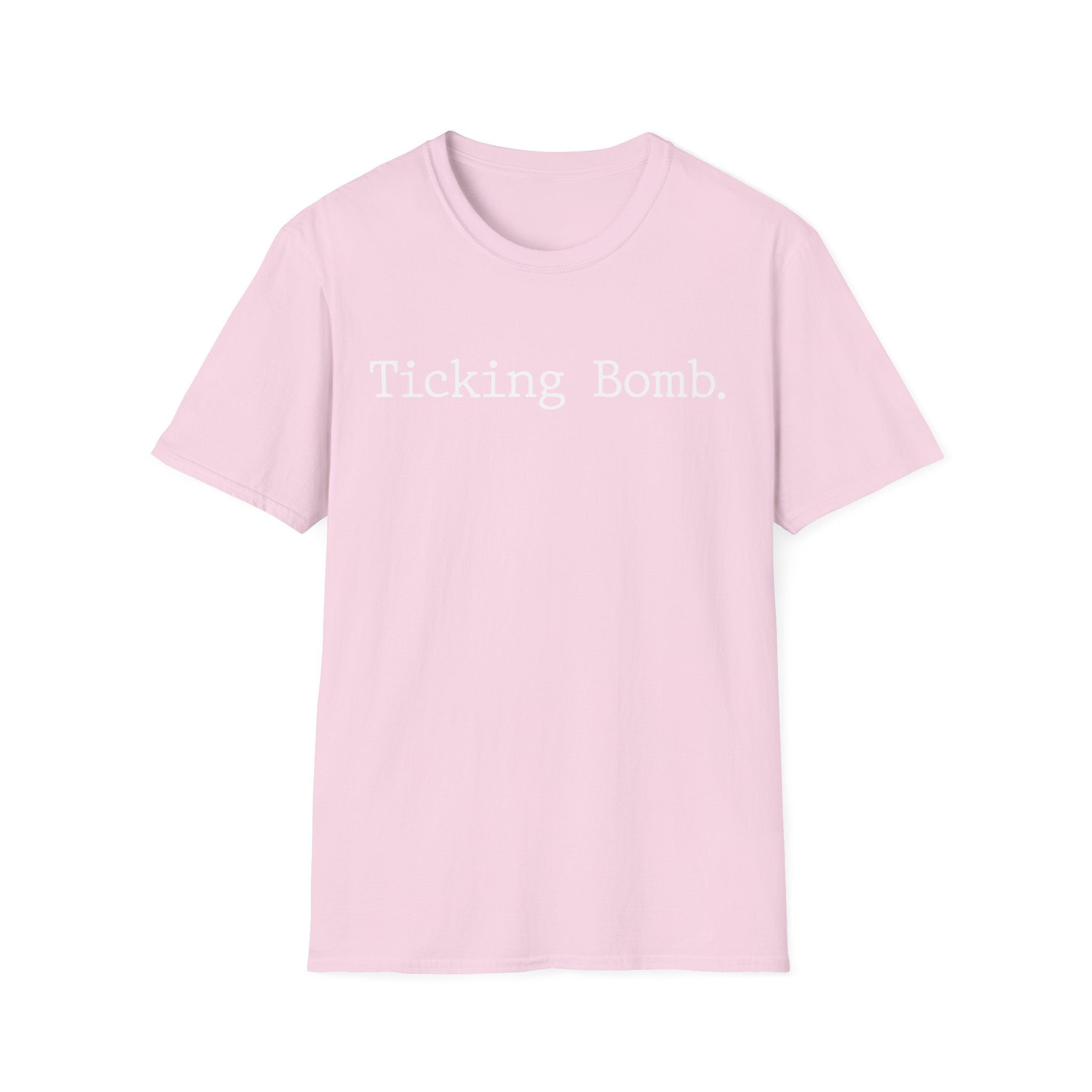 Ticking Bomb Typographic Vintage Gym T-Shirt