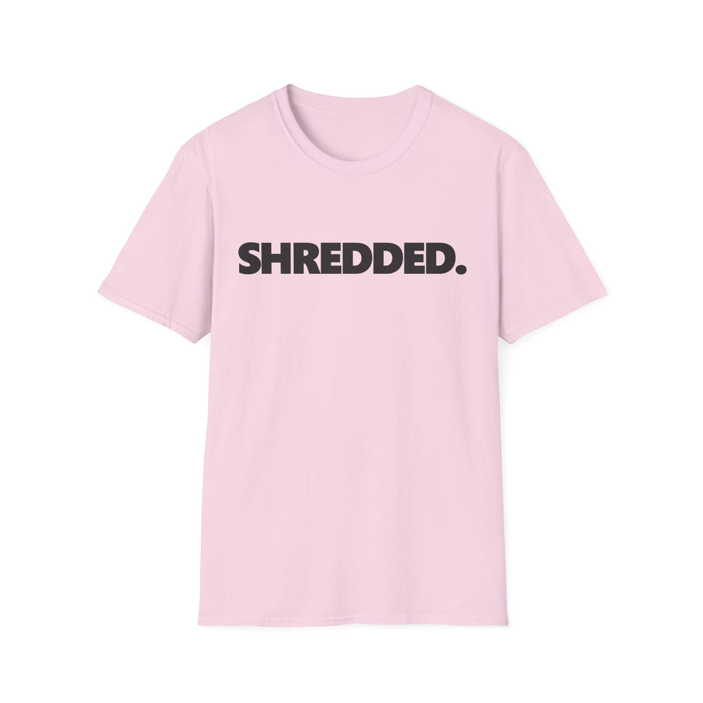 SHREDDED Graphic Bodybuilding Vintage Gym T-Shirt