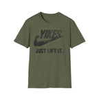 Yikes Just Lift It Vintage Gym Tee-Shirt