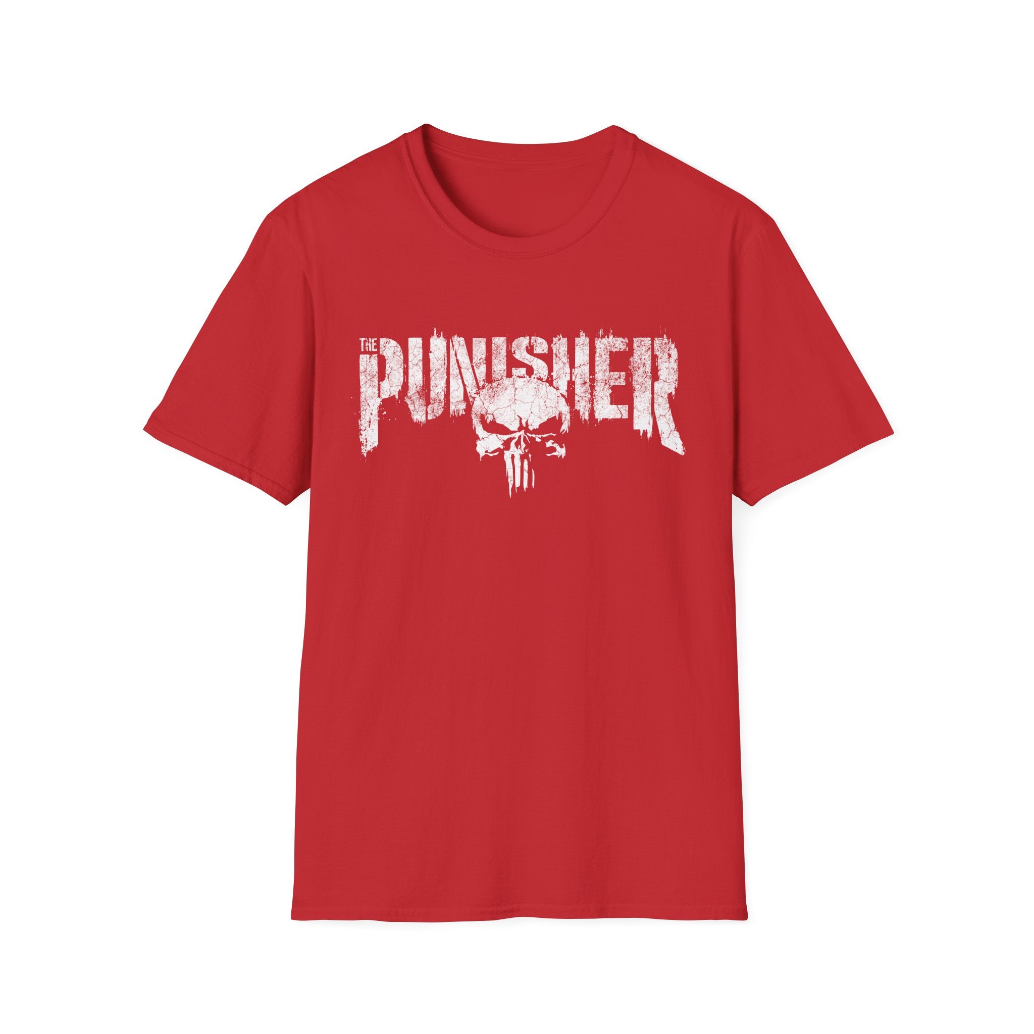 Punisher Grunge Graphic Gym T-Shirt