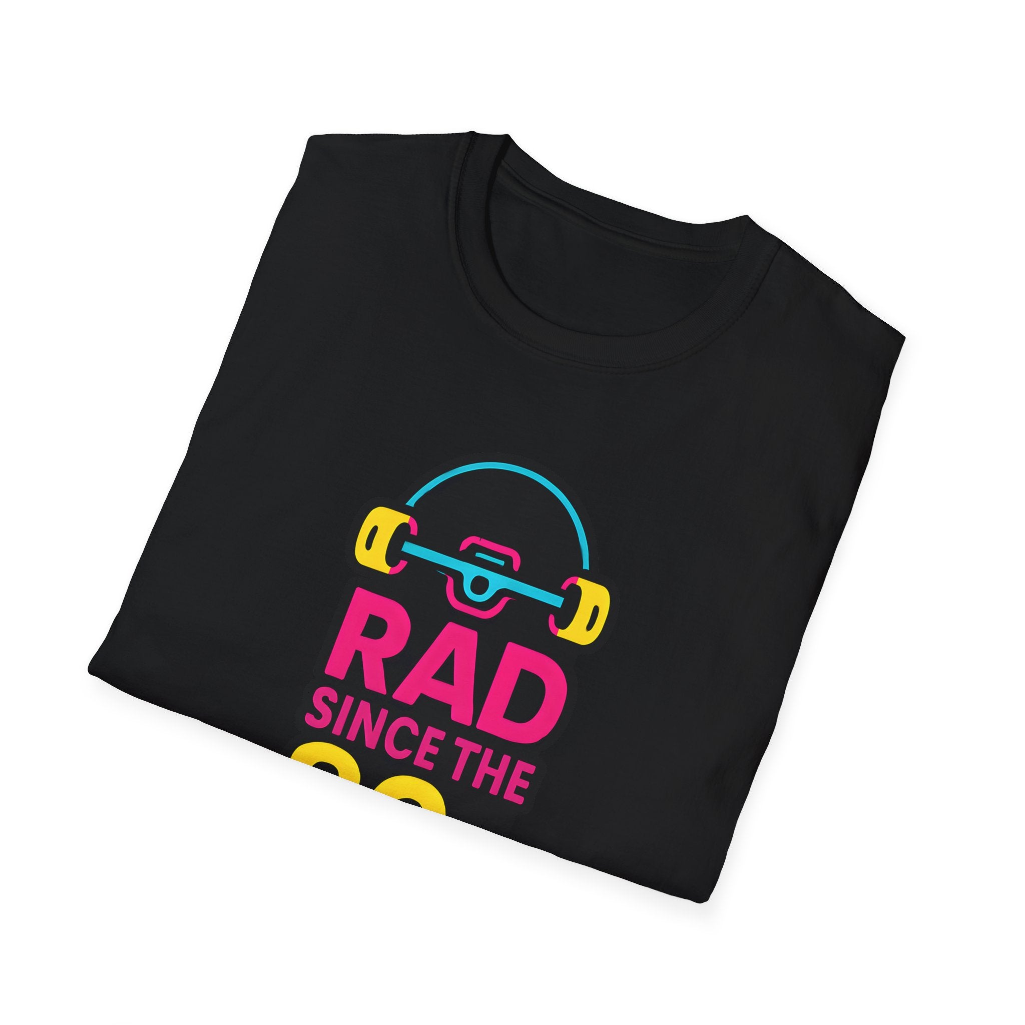 Neon 80s Skateboard T-Shirt