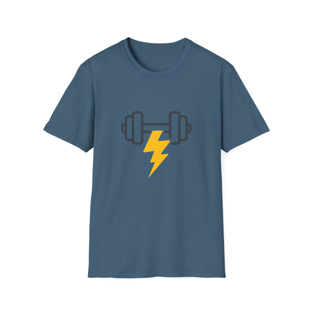 Lightning bolt dumbbell T-Shirt
