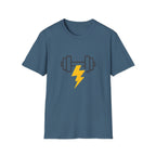 Lightning bolt dumbbell T-Shirt