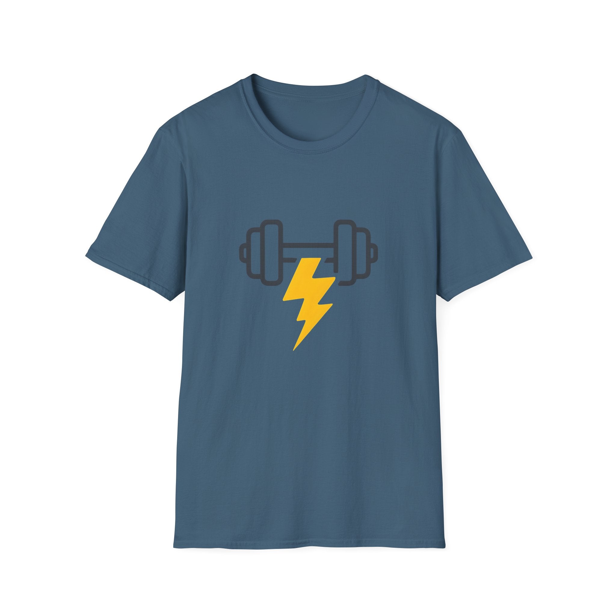 Lightning bolt dumbbell T-Shirt