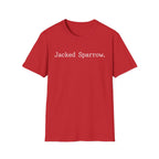 Jacked Sparrow Typographic Vintage Gym T-Shirt