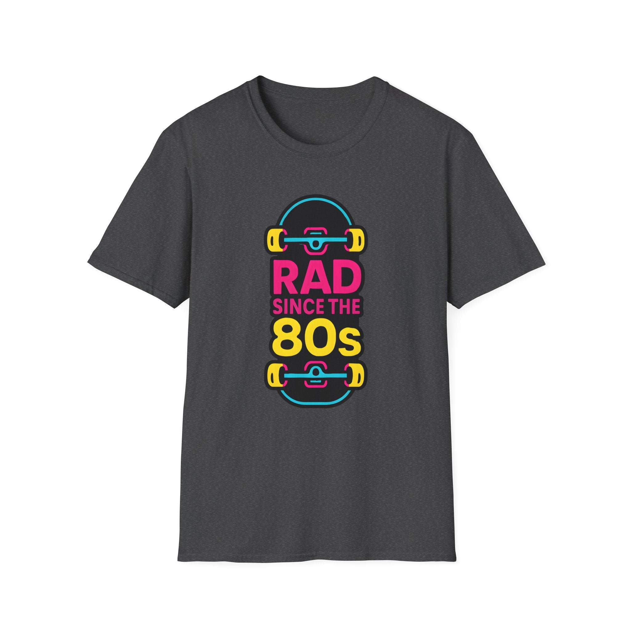 Neon 80s Skateboard T-Shirt