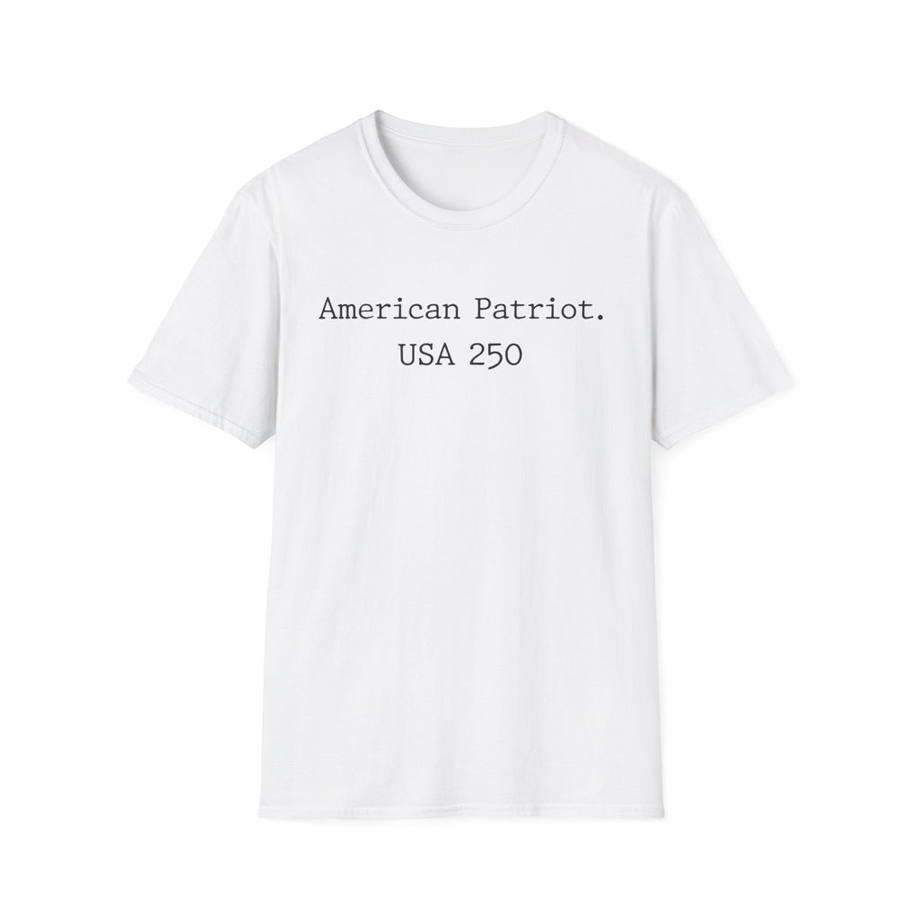 American Patriot 250 Typographic Vintage Gym T-Shirt