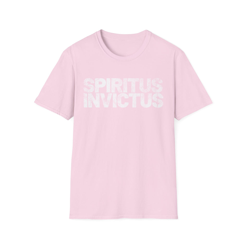 Spiritus Invictus Typographic Gym T-Shirt