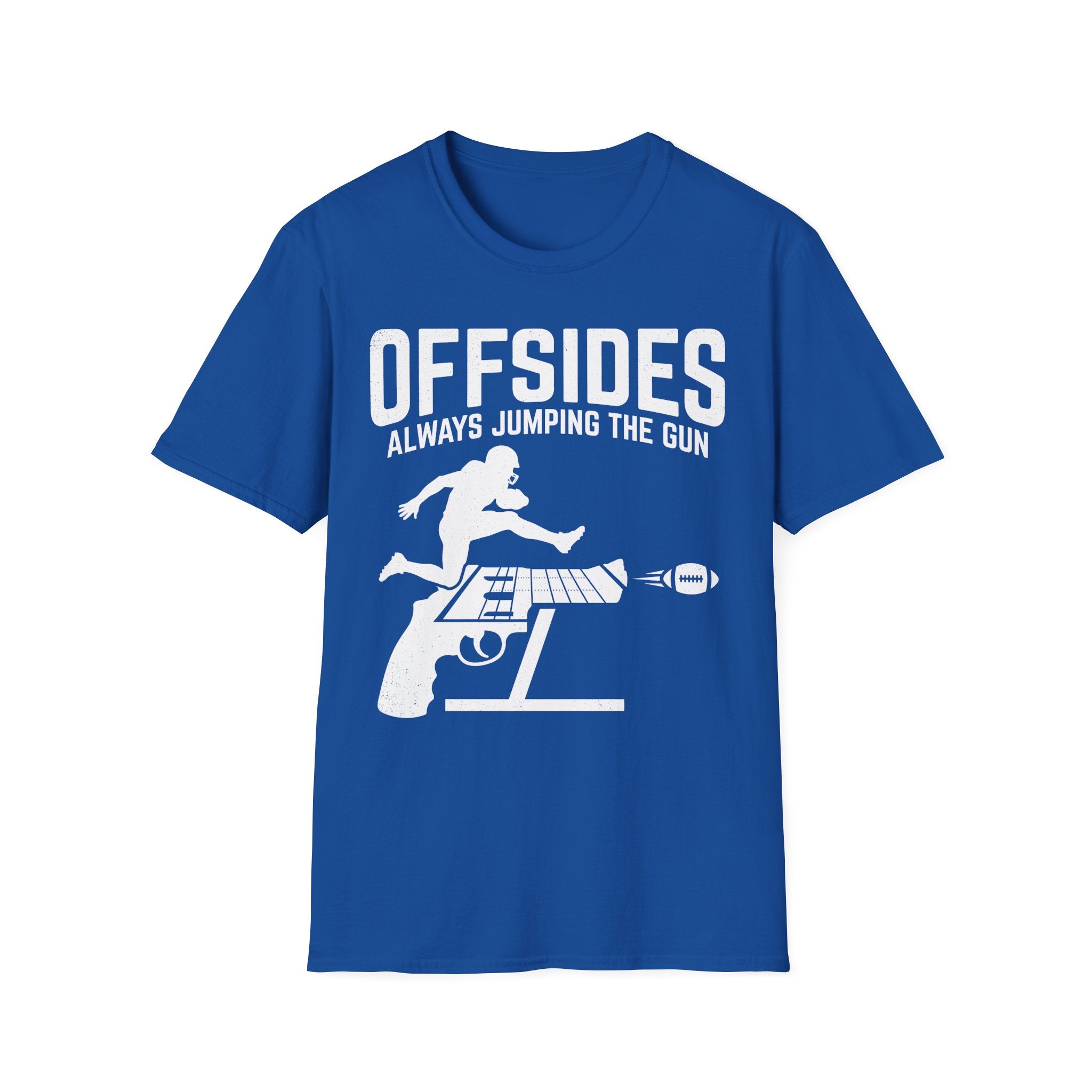Gridiron Offsides Always Jump The Gun Gym T-Shirt