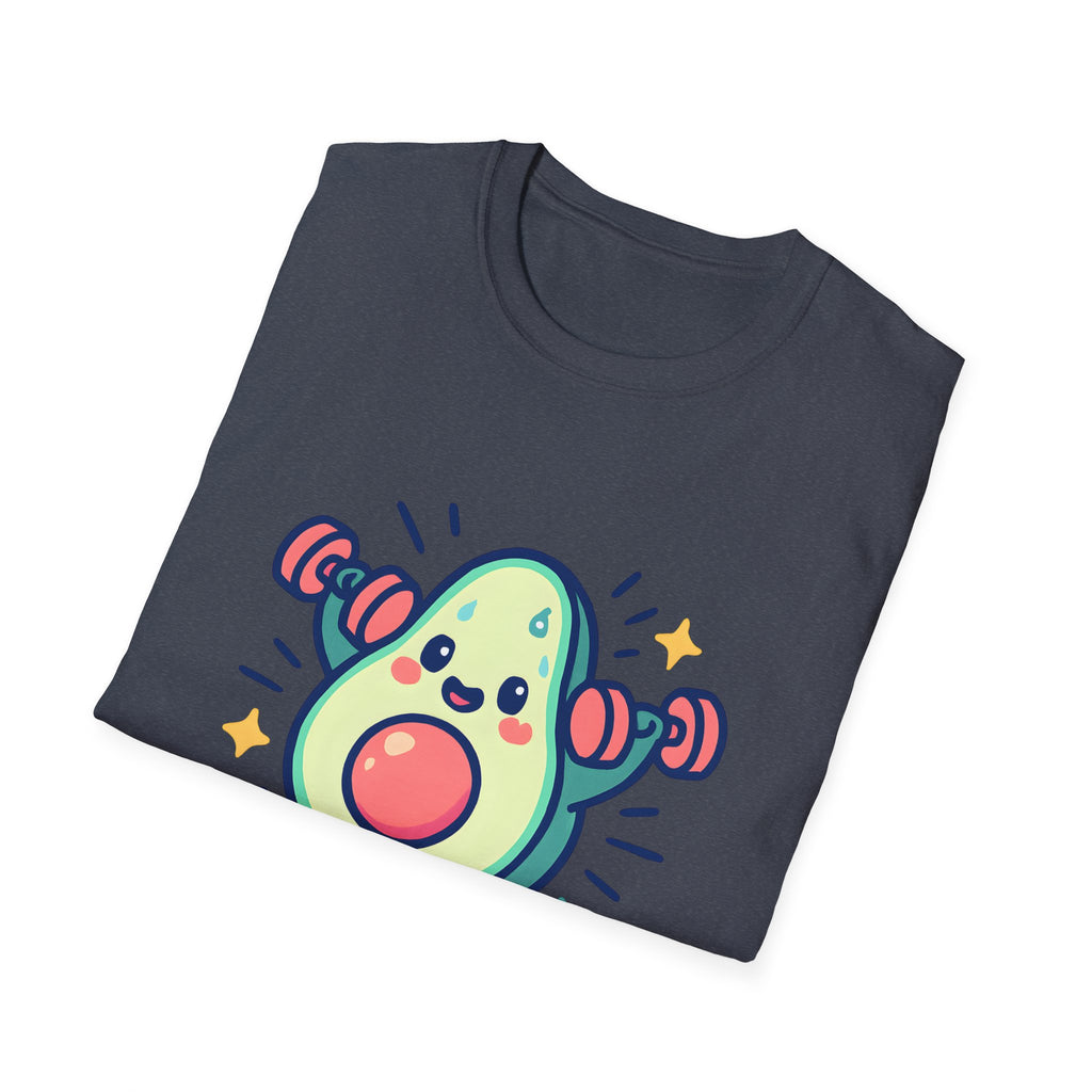 Avocado Lifting Weights T-Shirt
