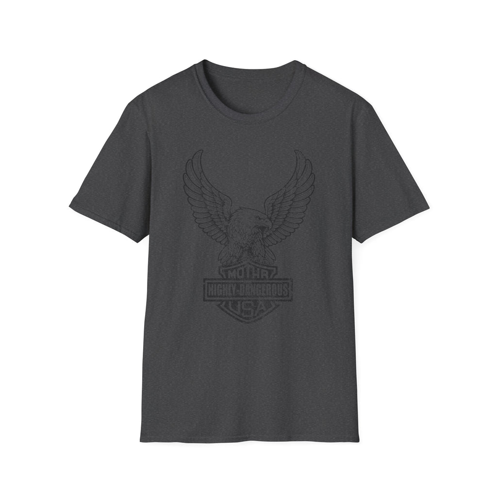 Danger Eagle Graphic Retro Gym T-Shirt
