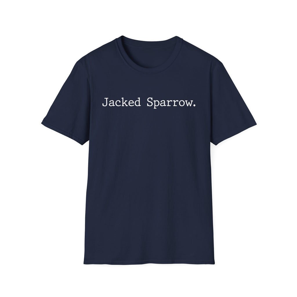 Jacked Sparrow Typographic Vintage Gym T-Shirt