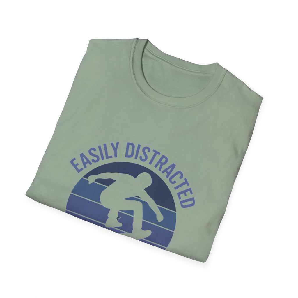 Easily Distracted by Skateboards T-Shirt