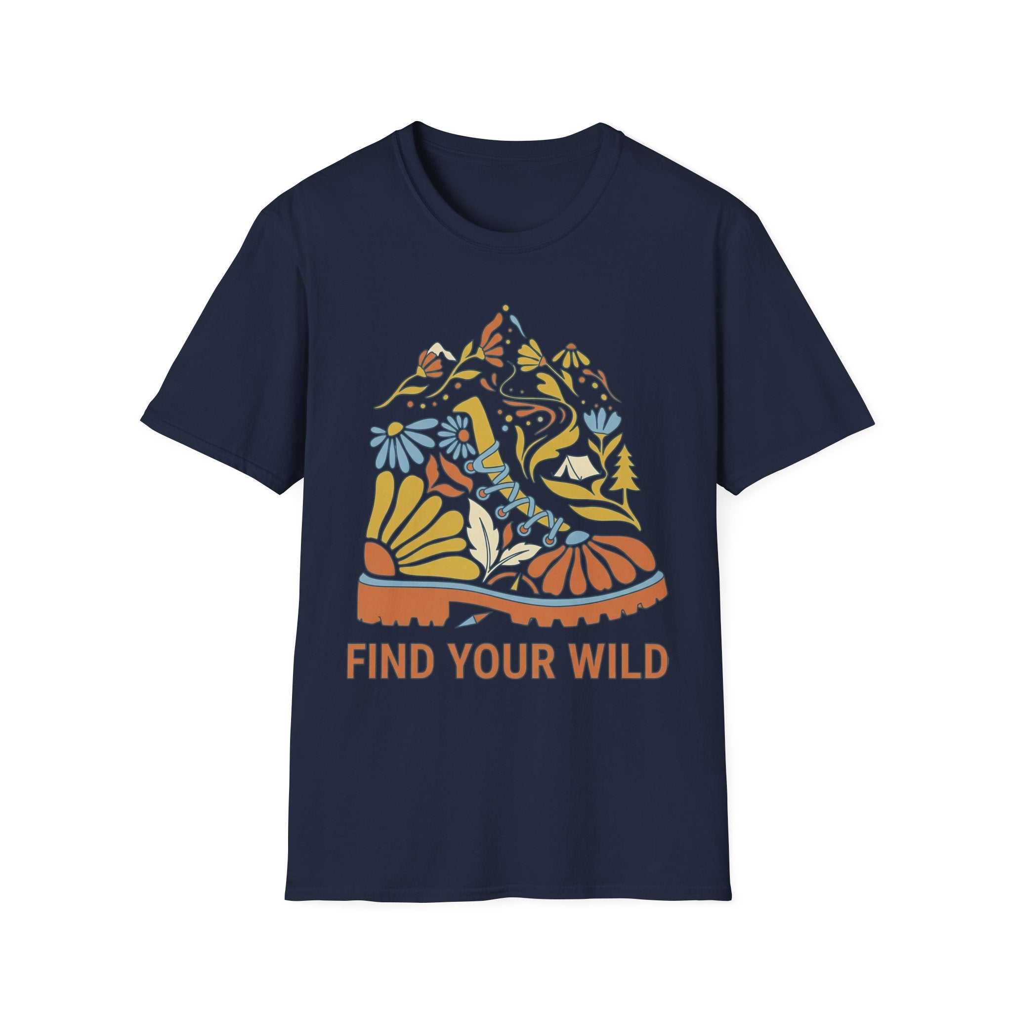 Retro Hiking Vintage Gym T-Shirt