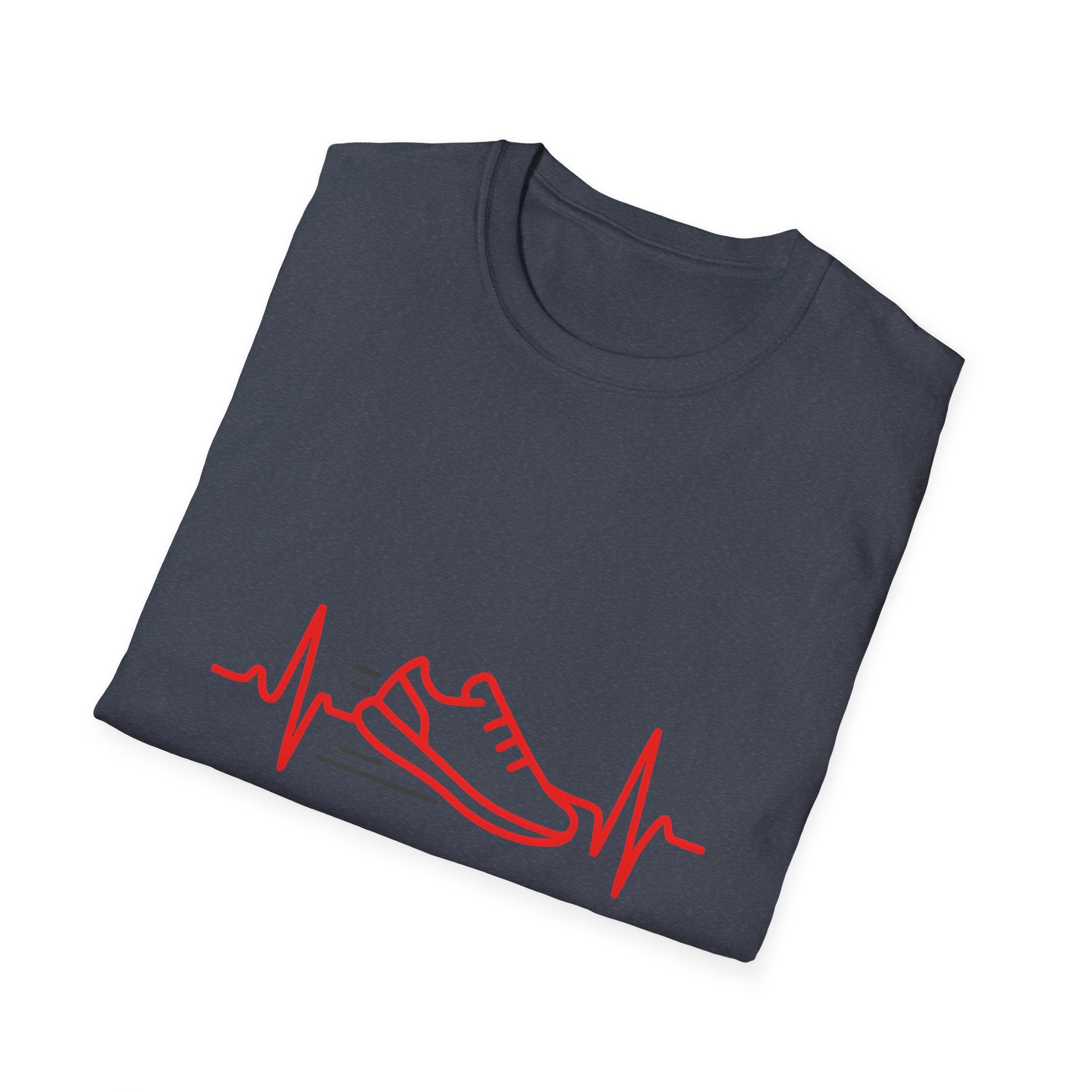 Sneaker Heartbeat Illustration T-Shirt
