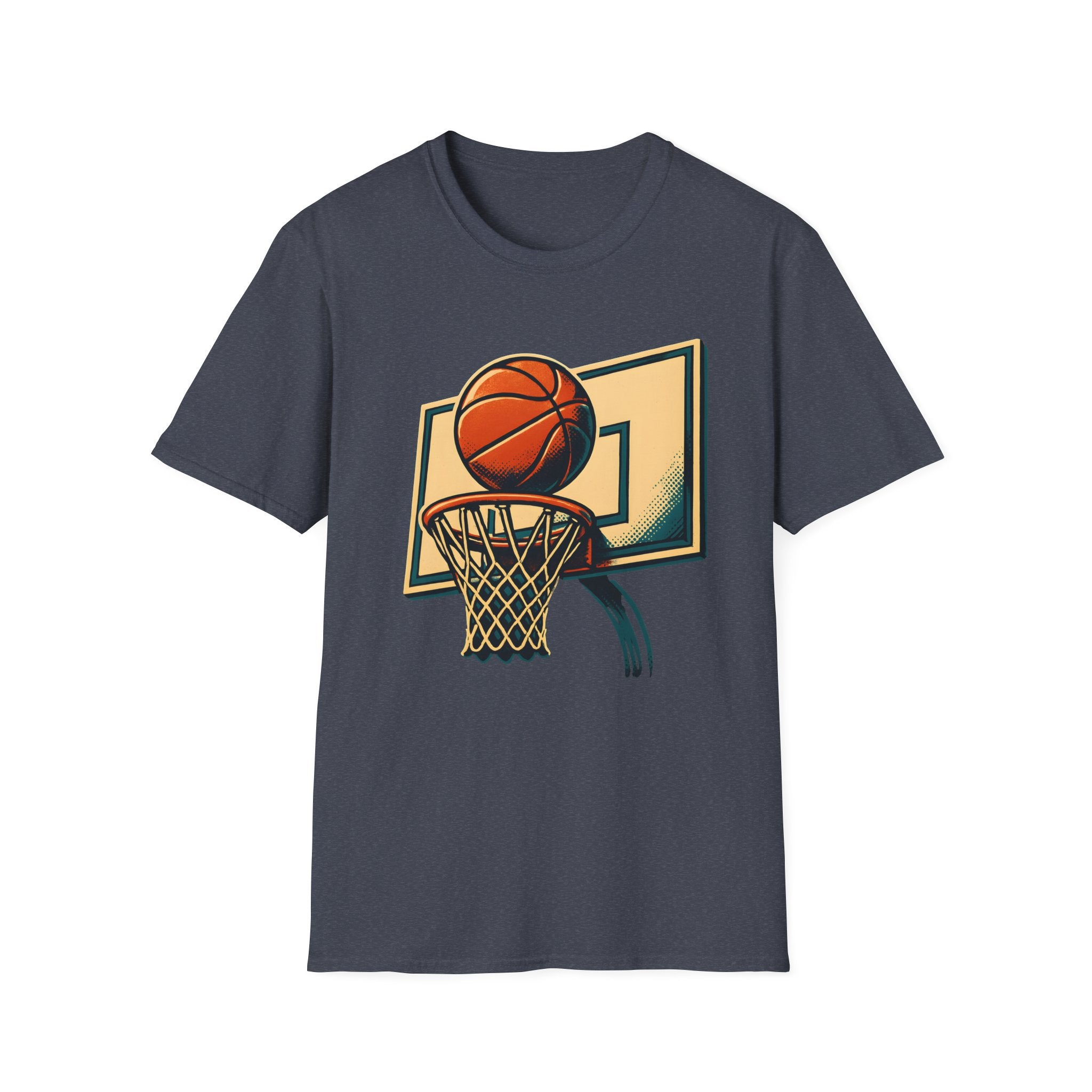 Basketball Hoop Dunk T-Shirt