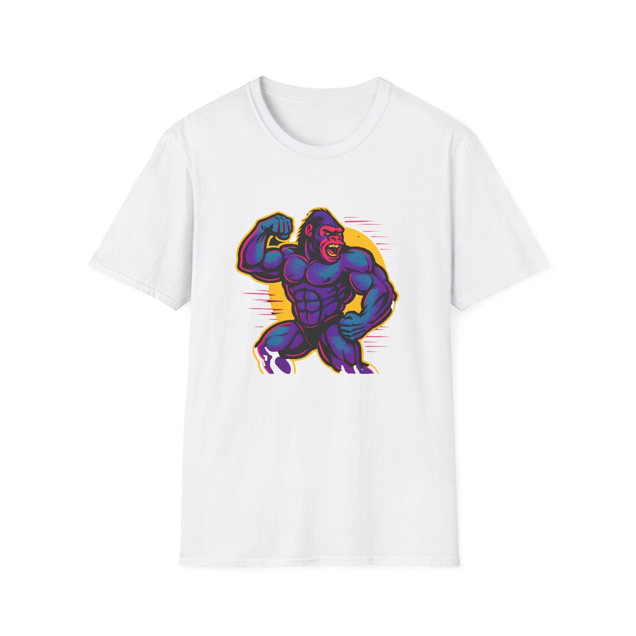Purple Muscle Gorilla T-Shirt