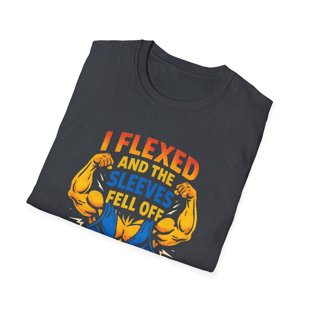 Flexed Arms Sleeves Off T-Shirt