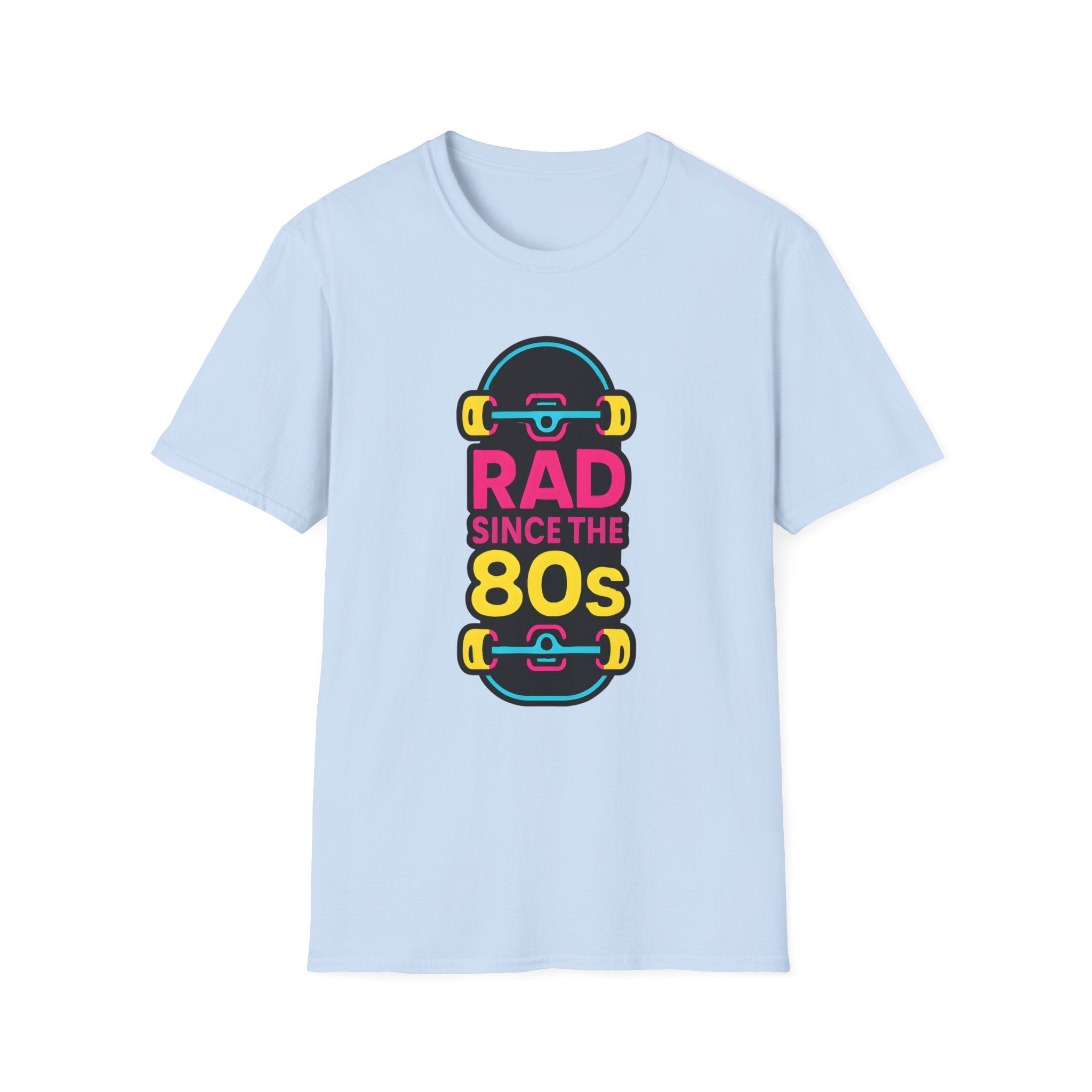 Neon 80s Skateboard T-Shirt