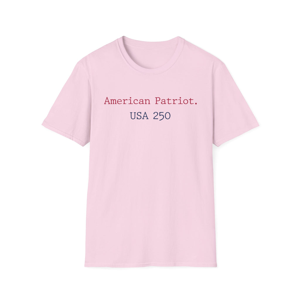 American Patriot USA 250 Typographic Vintage Gym T-Shirt