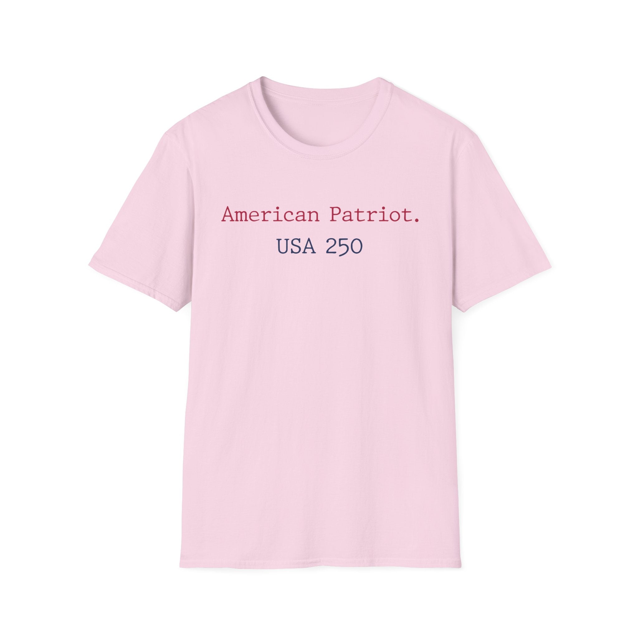 American Patriot USA 250 Typographic Vintage Gym T-Shirt