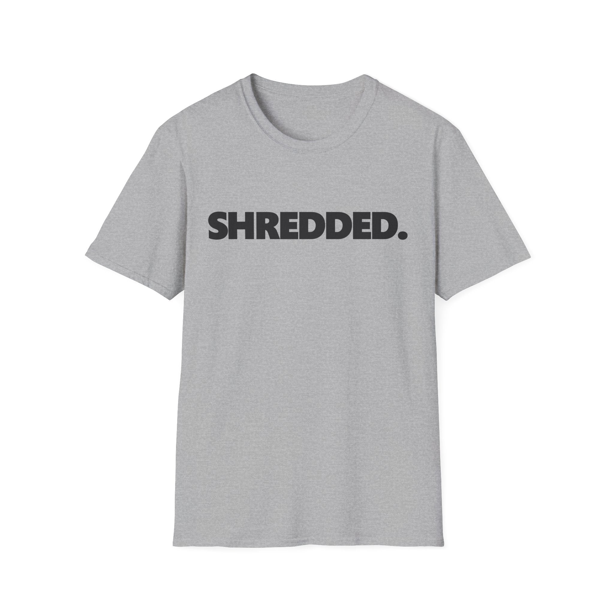 SHREDDED Graphic Bodybuilding Vintage Gym T-Shirt