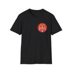 McSlays Gym Badge Graphic Vintage Gym T-Shirt