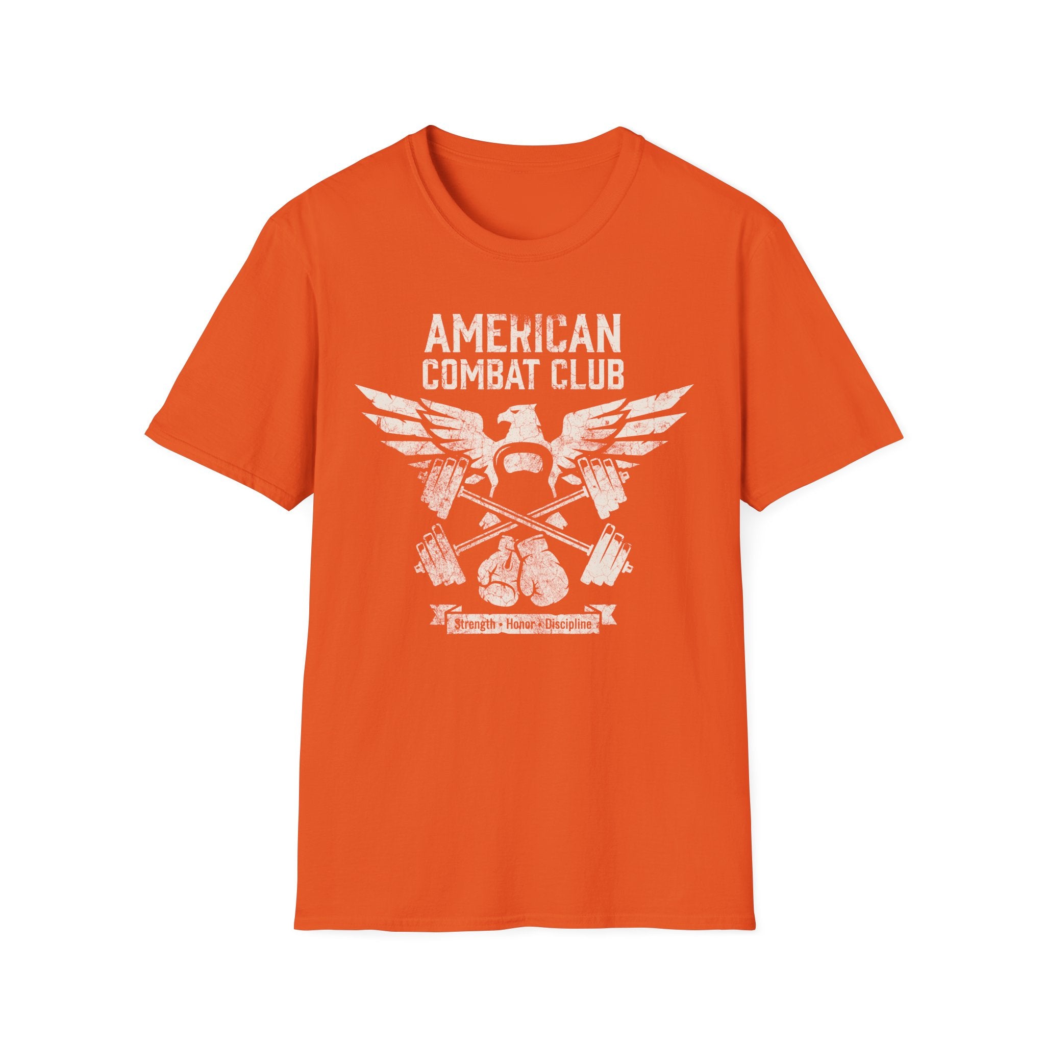 American Combat Club Gym Vintage Gym T-Shirt