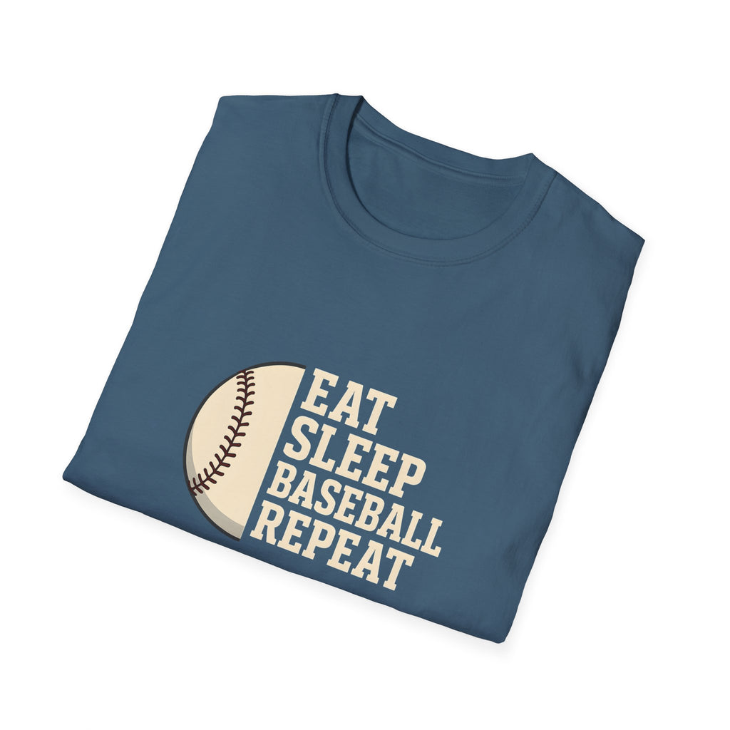 Eat Sleep Baseball Repeat T-Shirt