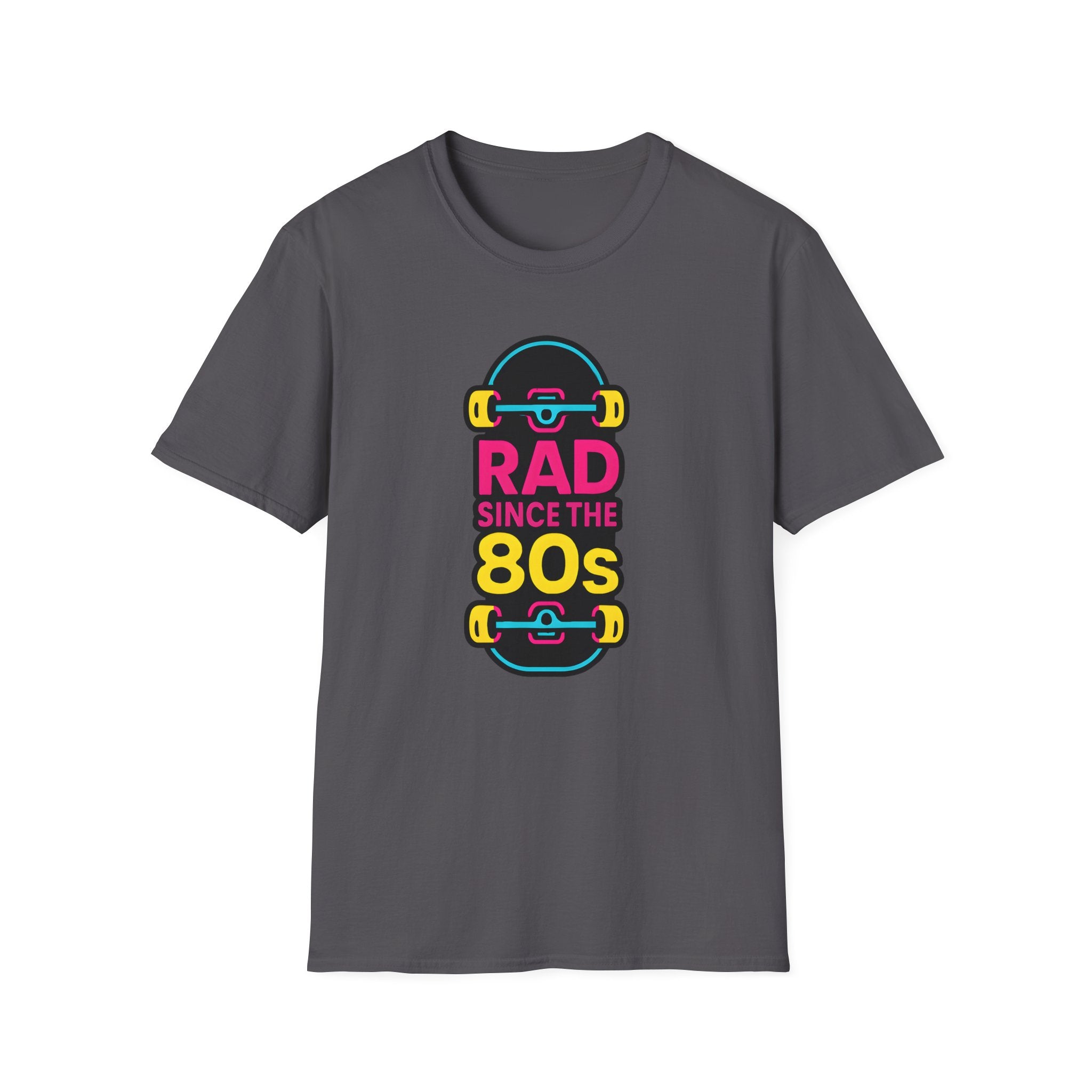 Neon 80s Skateboard T-Shirt
