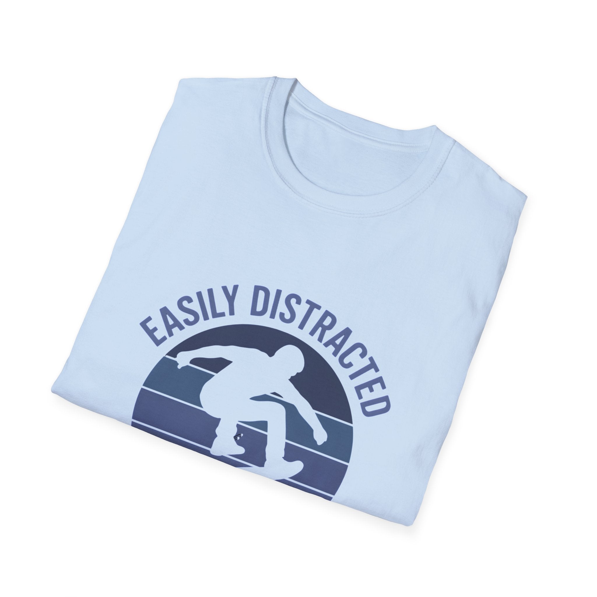 Easily Distracted by Skateboards T-Shirt