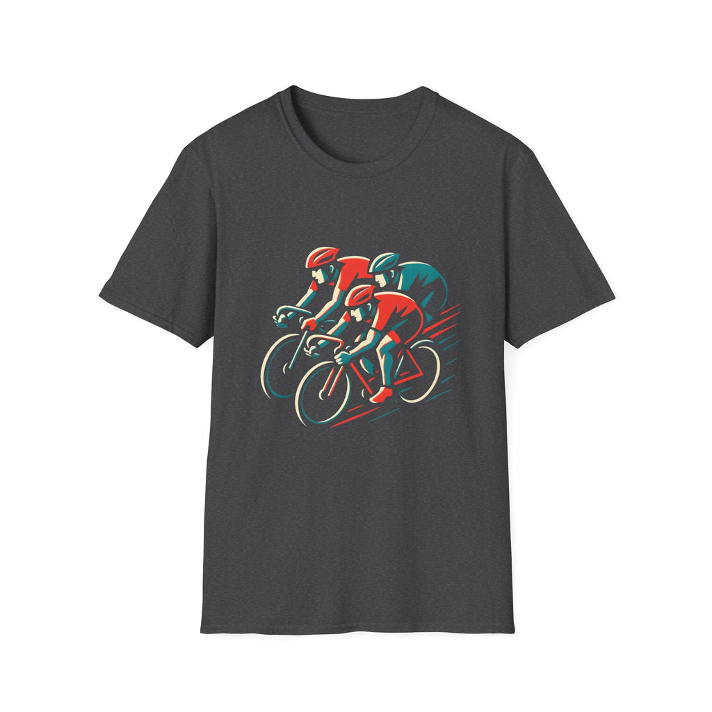 Cyclists Racing Scene T-Shirt
