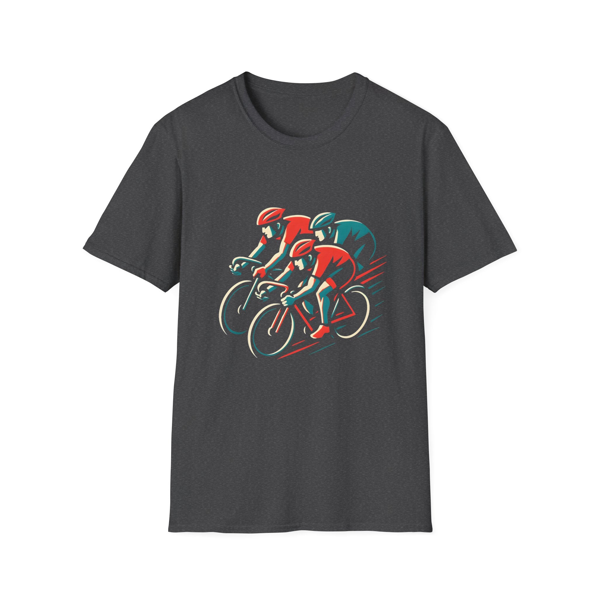 Cyclists Racing Scene T-Shirt