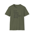GRIND Phonetic Typograph Vintage Gym T-Shirt