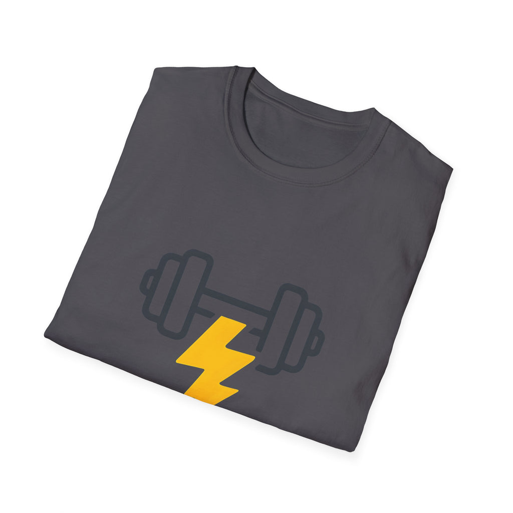 Lightning bolt dumbbell T-Shirt