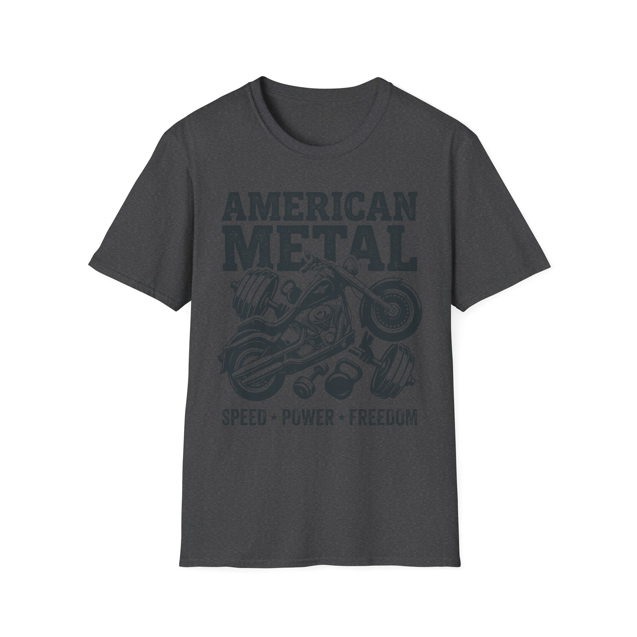 American Metal Softtail Build and Repair Vintage Graphic Gym T-Shirt