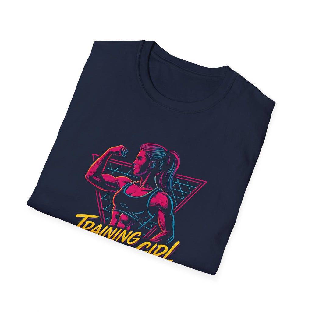 Neon Female Bodybuilder T-Shirt