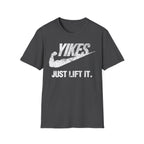 Yikes Just Lift It Vintage Gym T-Shirt