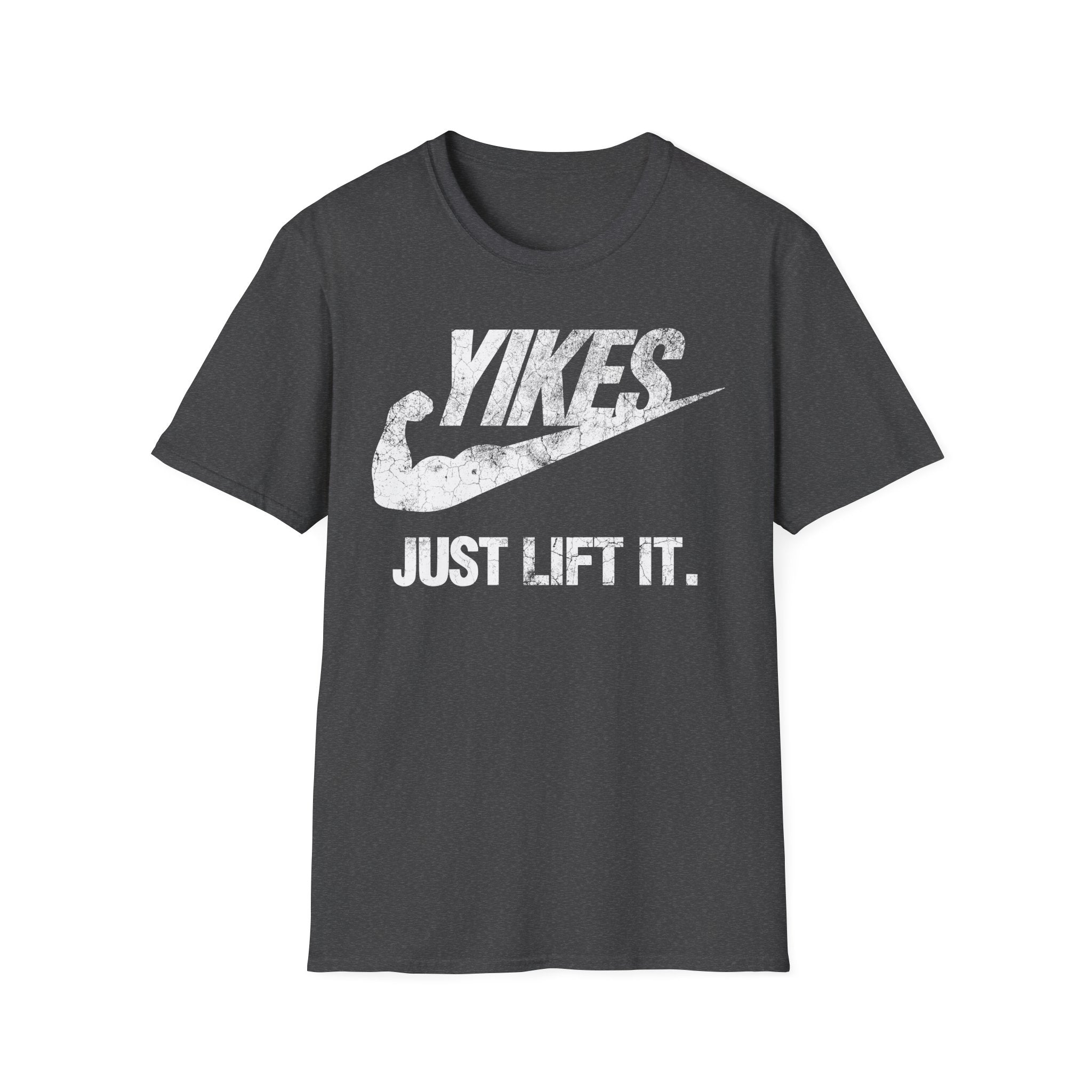 Yikes Just Lift It Vintage Gym T-Shirt
