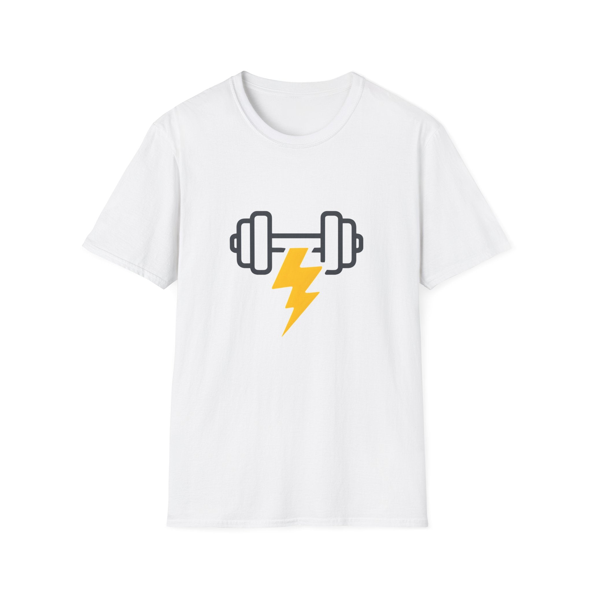 Lightning bolt dumbbell T-Shirt