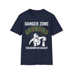 Gridiron Danger Zone Touchdown or Bail Gym T-Shirt