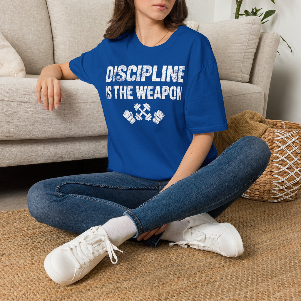 Weapon Discipline Gym Vintage Retro Gym T-Shirt