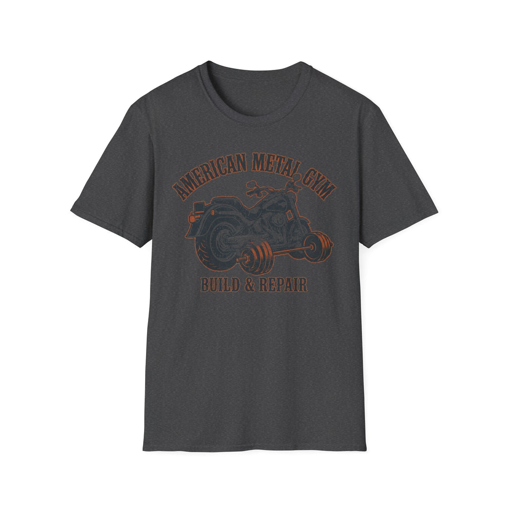 American Metal Build and Repair Vintage Graphic Gym T-Shirt