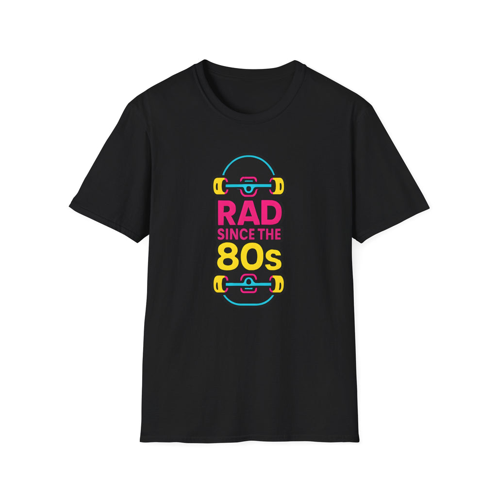 Neon 80s Skateboard T-Shirt
