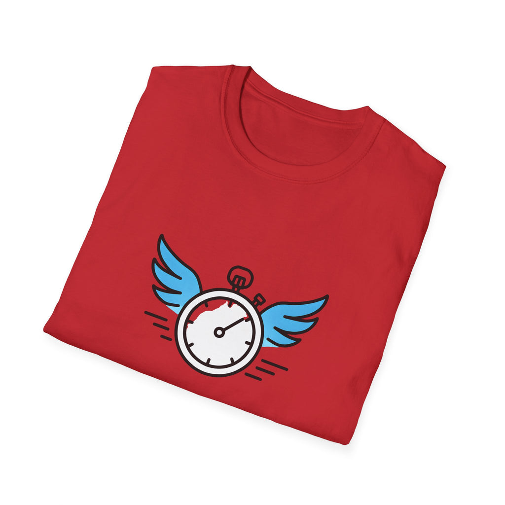 Clock with Wings T-Shirt