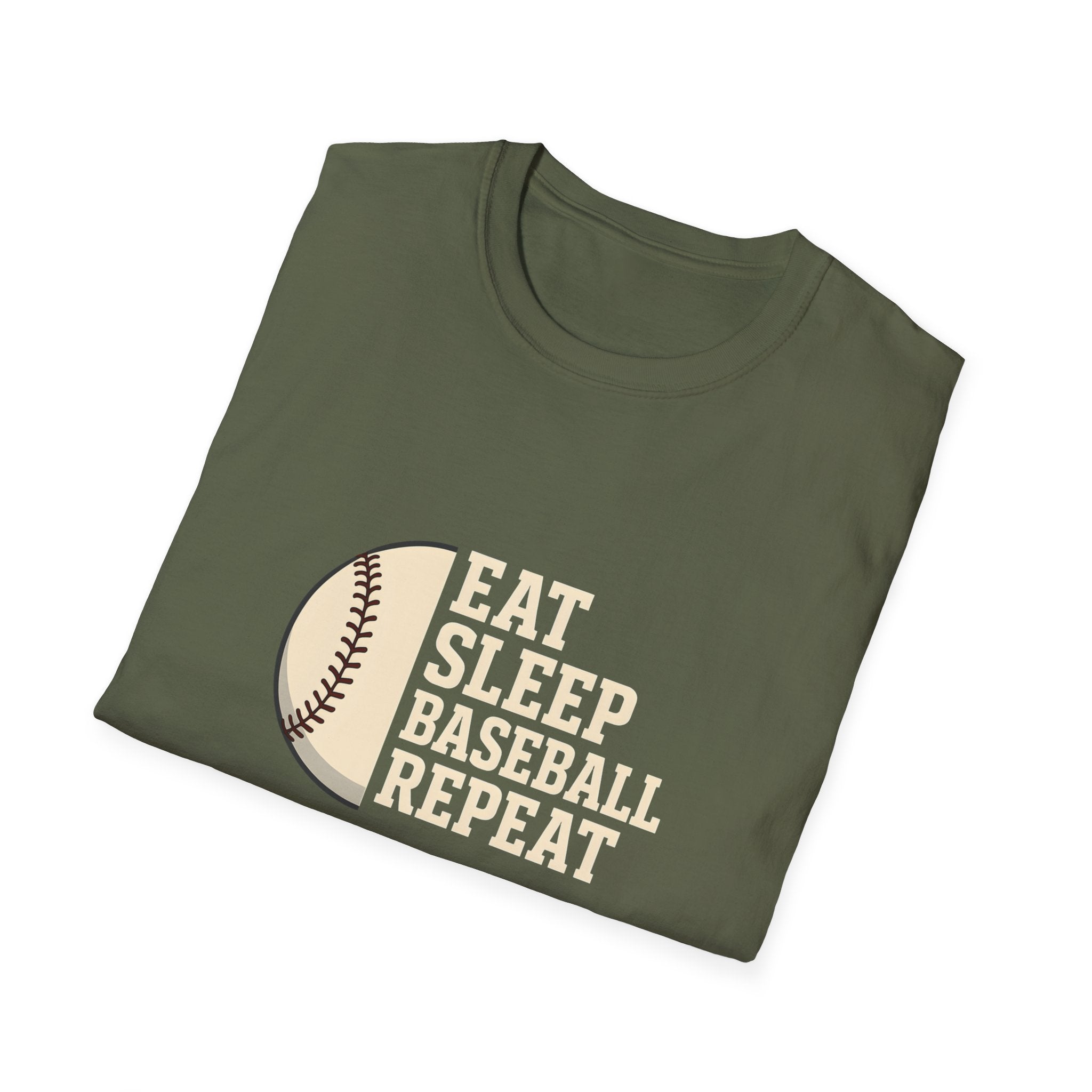 Eat Sleep Baseball Repeat T-Shirt