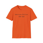 American Patriot 250 Typographic Vintage Gym T-Shirt