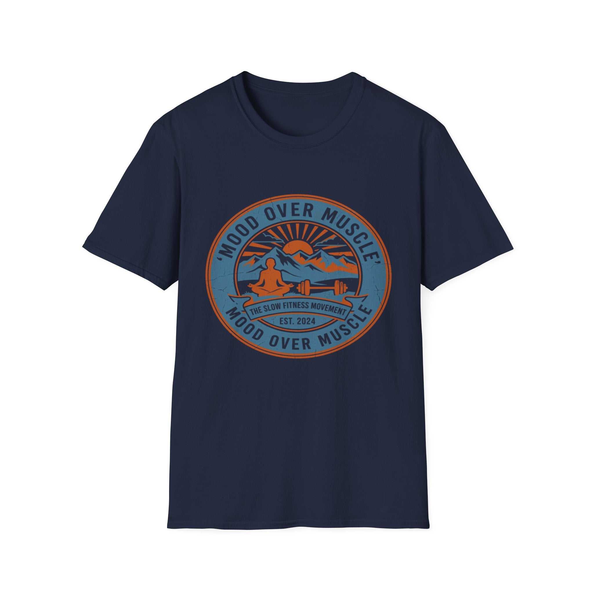 Mood Over Muscle Vintage Gym T-Shirt